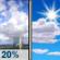 Sunday: Slight Chance Showers And Thunderstorms then Mostly Sunny