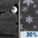 Tonight: Mostly Cloudy then Chance Light Snow