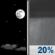 Thursday Night: Mostly Clear then Slight Chance Rain Showers
